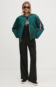 T-shirt aeronautica militare  czarny damski TS2351DJ657