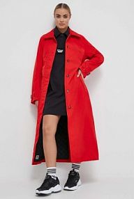 Płaszcz Didriksons  czerwony damski 504877