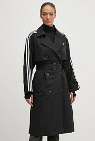 Płaszcz adidas Originals  czarny damski IZ0381