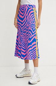 Spódnica midi adidas Originals  różowa IY0758
