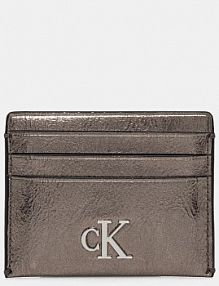 Portfel Calvin Klein Jeans  srebrny damski K60K612750