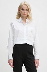 Koszula z długim rękawem Calvin Klein Jeans beżowa J20J224436