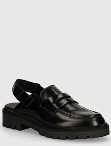 Mokasyny Calvin Klein Jeans  czarne damskie YW0YW01521