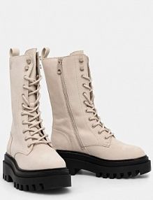 Botki Calvin Klein Jeans  beżowe damskie YW0YW01683