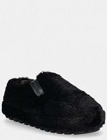 Kapcie Calvin Klein Jeans  czarne damskie YW0YW01596