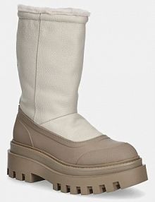 Botki Calvin Klein Jeans  beżowe damskie YW0YW01558