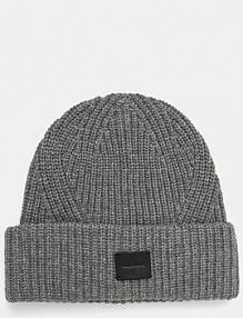 Czapka zimowa AllSaints  szara damska AS101343