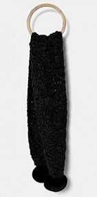 Szalik Kurt Geiger London  czarny damski 3648600979