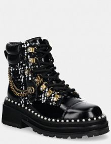 Botki Kurt Geiger London  czarne damskie 3423801619.BL