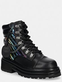 Botki Kurt Geiger London  czarne damskie 3423805019.BL