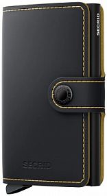 Portfel Secrid  czarny damski MM.BlackOchre