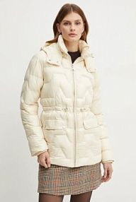 Kurtka puchowa PATRIZIA PEPE  beżowa damska 2O0131.A451