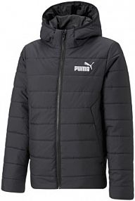 Młodzieżowa ocieplana kurtka essentials  black Puma damska