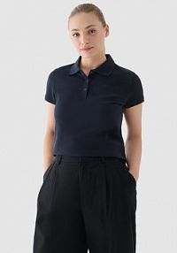 Koszulka polo granatowa 4F damska 4FRSS24TPTSF623-31S