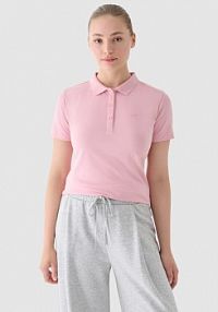 Koszulka polo różowa 4F damska 4FWMM00TPTSF514-56S