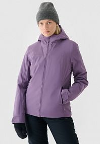 Kurtka narciarska fioletowa 4F 4FWAW24TTJAF572-50S