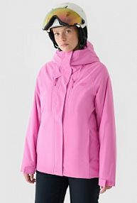 Kurtka narciarska różowa 4F 4FWAW24TTJAF593-54S