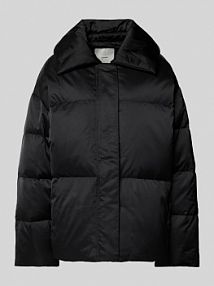 Kurtka pikowana z detalem z logo Calvin Klein Womenswear czarna damska EAN K20K207720