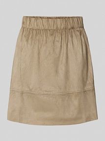 Spódnica mini z efektem stopniowania model Kia 0032 moves oliwkowa EAN 127290032