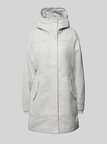 Płaszcz z kieszeniami z patką model Janissa Ragwear szary damski EAN 2421-60027