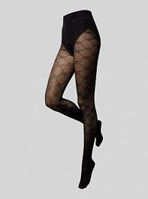 Rajstopy damskie JOOP! Collection;Mieszanka materiałów z dodatkiem streczu;Dopasowany krój;Elastyczny pas czarne EAN J68805