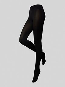Rajstopy z elastycznym pasem model PURE MATT 100 Falke czarne EAN 43110