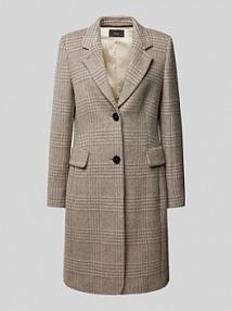 Płaszcz z kołnierzem z połami i kieszeniami z patką Windsor szary damski EAN 30040548