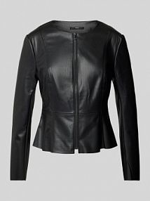 Kurtka z imitacji skóry Zero czarna damska EAN 1090992527