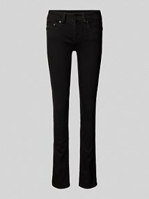 Jeansy o kroju skinny fit z 5 kieszeniami model Midge G-Star Raw czarne damskie EAN D07145-B964
