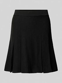 Spódnica mini z kontrafałdami model 'LINE' Only czarna EAN 15346667