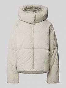 Kurtka pikowana z kapturem model CODDY Noisy May szara damska EAN 27030890