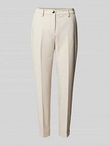 Chinosy z w kant MAC białe EAN Chino Jersey Twi