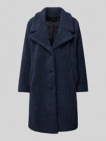 Płaszcz z połami LANIUS niebieski damski EAN 224 14038-00