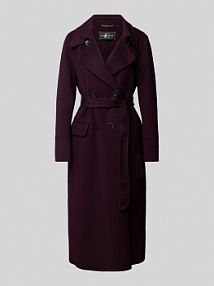 Płaszcz z połami LUISA CERANO czerwony damski EAN 408940 4080