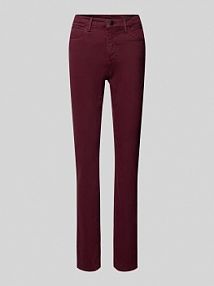 Jeansy o kroju slim fit ze szlufkami na pasek model Style.Mary Thermo BRAX damski EAN Thermo Coloured