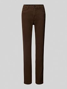 Jeansy o kroju slim fit ze szlufkami na pasek model Style.Mary Thermo BRAX damski EAN Thermo Coloured