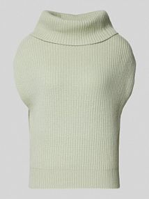 Bezrękawnik z golfem model Tavora someday turkusowa damska EAN Pullunder Rolli