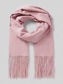 Szal z dodatkiem wiskozy model Barula someday różowy damski EAN 1031277079100
