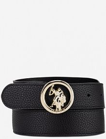 Pasek U.S. POLO ASSN. czarny damski AIUXT2336WVP