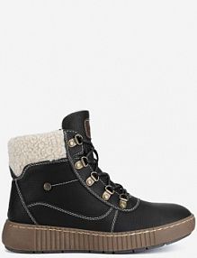 Trzewiki Go Soft czarne damskie WS5586-26