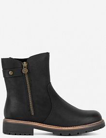 Botki na obcasie Go Soft czarne WS6207-10