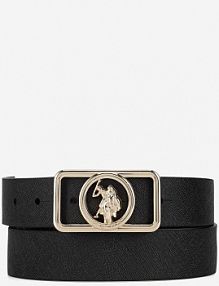 Pasek U.S. POLO ASSN. czarny damski AIUXT2472WVP