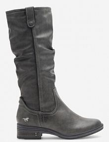 Kozaki mustang szare damskie 1293-602