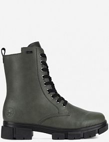 Trzewiki Rieker zielone damskie Y7102-52