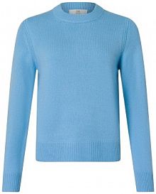 Sweter z czystego kaszmiru Kobiety Kaszmir niebieski jednolity XL IPURI damski