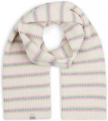 Szalik   Fluky Stripes Kobiety Sztuczne włókno beżowy/biały w paski ONE SIZE Ragwear damski