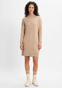 Sukienka   Rivena Kobiety Prążki brązowa jednolity XL Ragwear