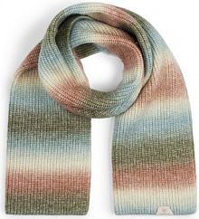 Szalik   Spectrra Kobiety Sztuczne włókno brązowy/zielony wzorzysty ONE SIZE Ragwear damski