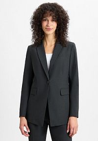 Modułowy blezer  Kobiety szary marmurkowy 40 IPURI