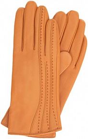 Rękawiczki skórzane Wittchen karmelowy 39-6L-963-9